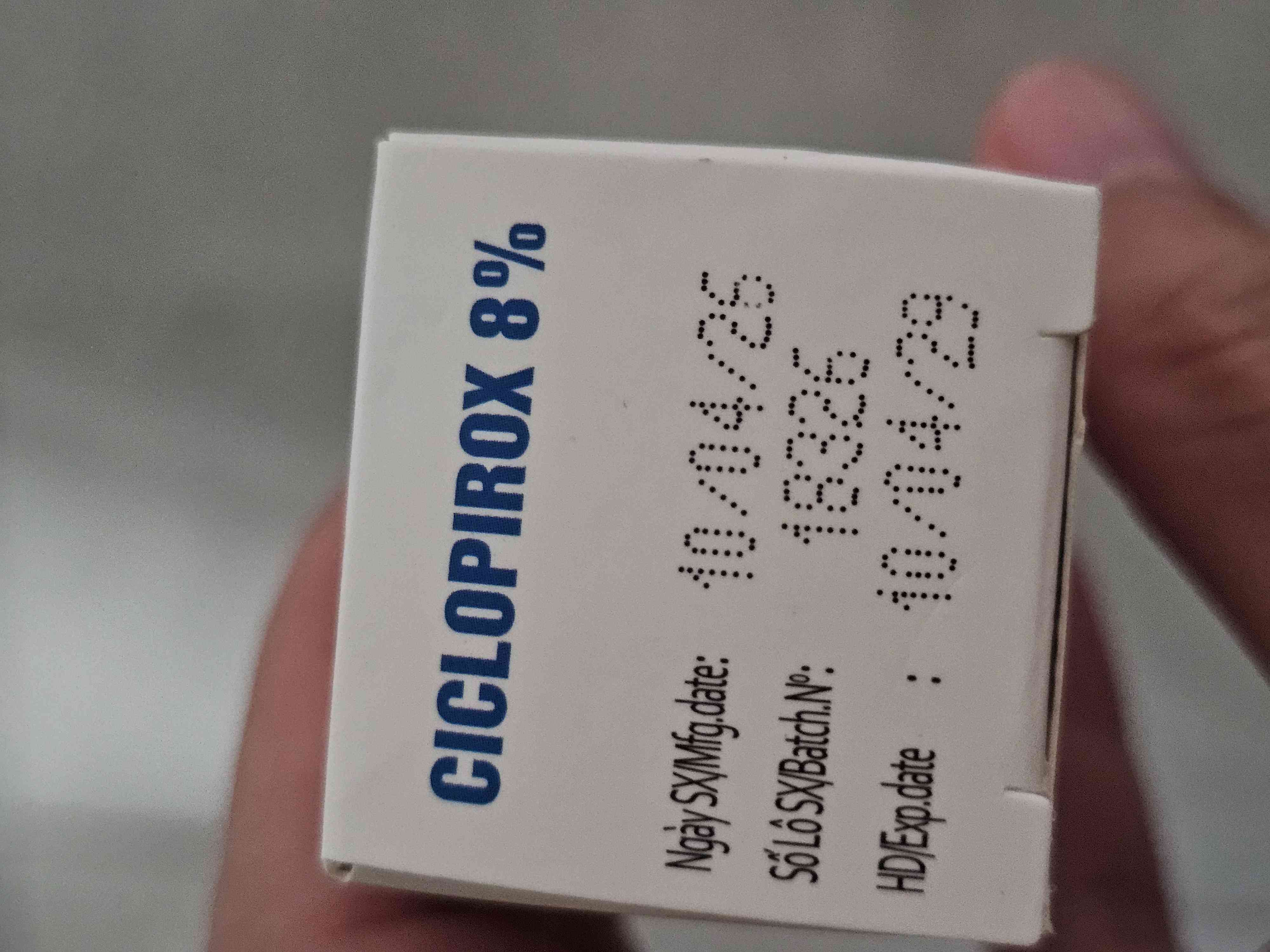 Dung Dịch Chấm Nấm Móng Ciclopirox 8% - Giải Pháp Hiệu Quả Ngăn Ngừa Nấm Móng Cho Chân Và Tay, Dưỡng Ẩm & Tái Tạo Móng Khỏe Mạnh