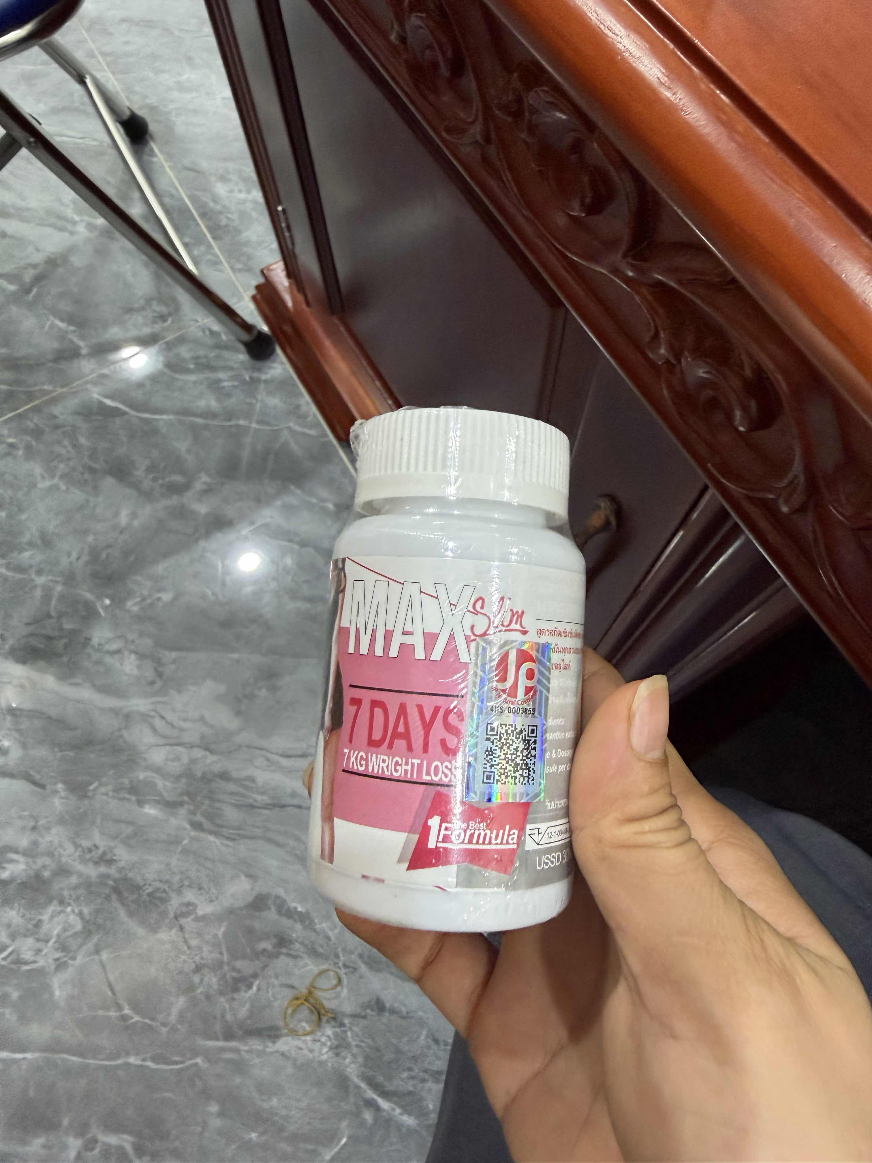 Viên uống giảm cân Max 7 Days Thái Lan NK chính hãng 