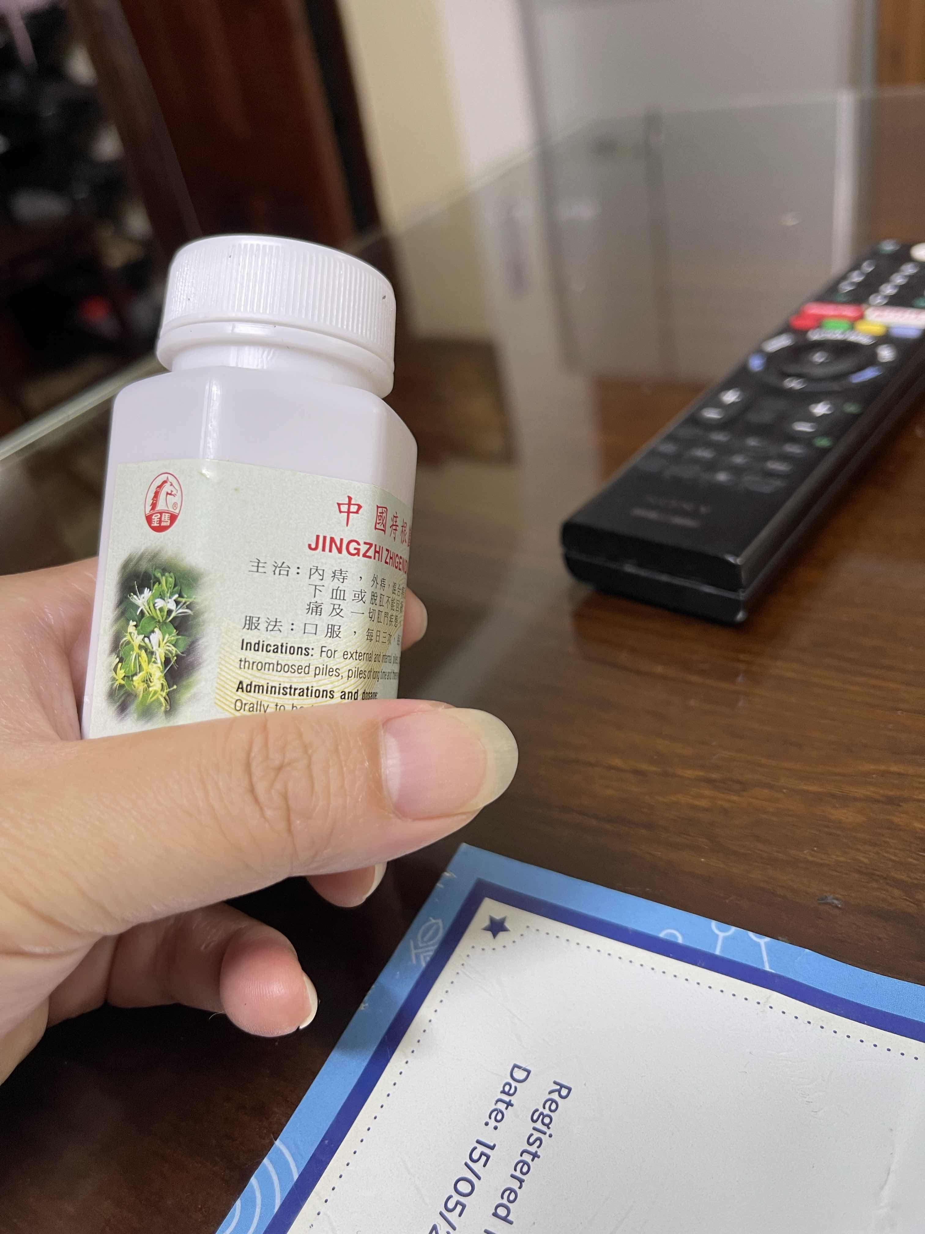 Trĩ Căn Đoạn ZingZhi Zhigen Duan Nhật Bản - Hộp 50 Viên Thực Phẩm Chức Năng Hỗ Trợ Sức Khỏe