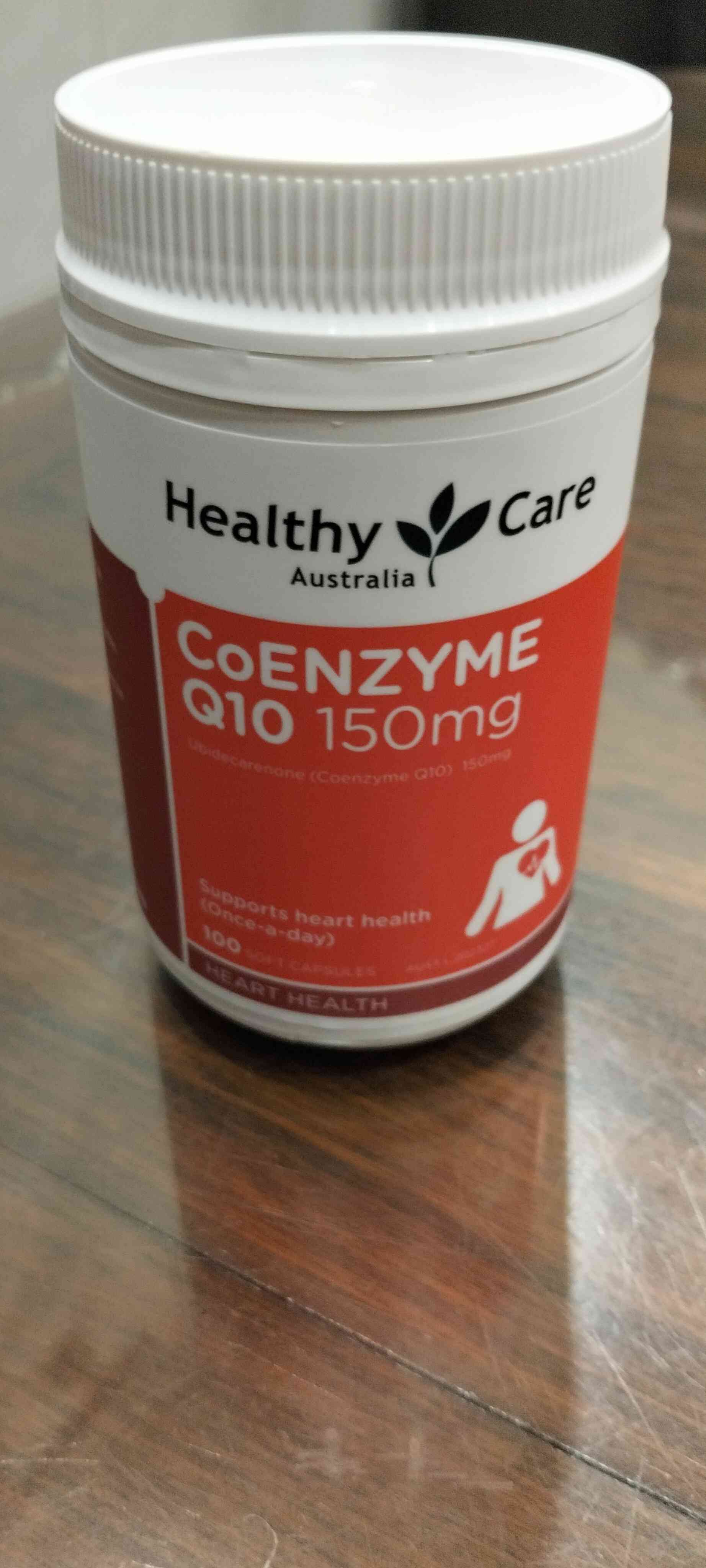 Viên uống Coenzyme Q10 150Mg Healthy Care - Tăng cường sức khỏe tim mạch, hỗ trợ năng lượng và sức khỏe cho người cao tuổi