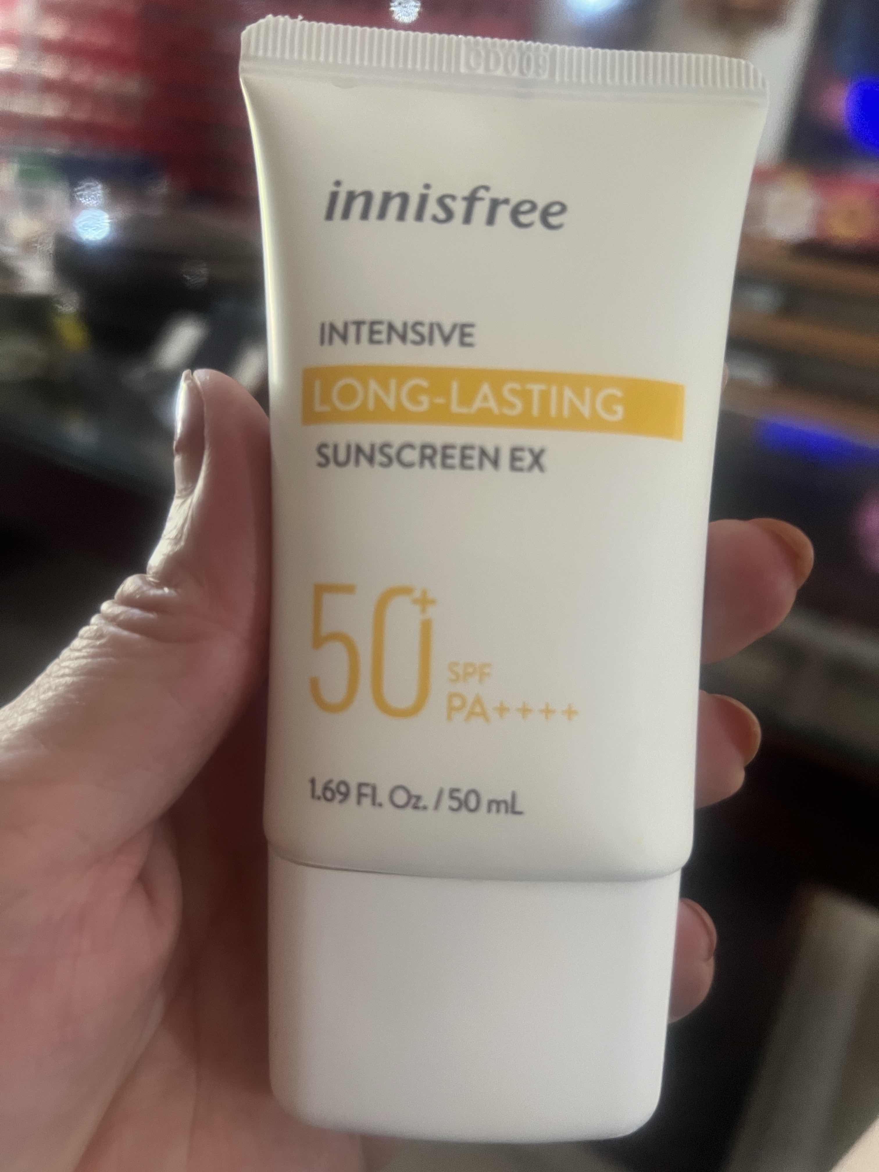 Kem Chống Nắng Innisfree Long Lasting SPF50+ Dành Cho Da Dầu Nk chính hãng