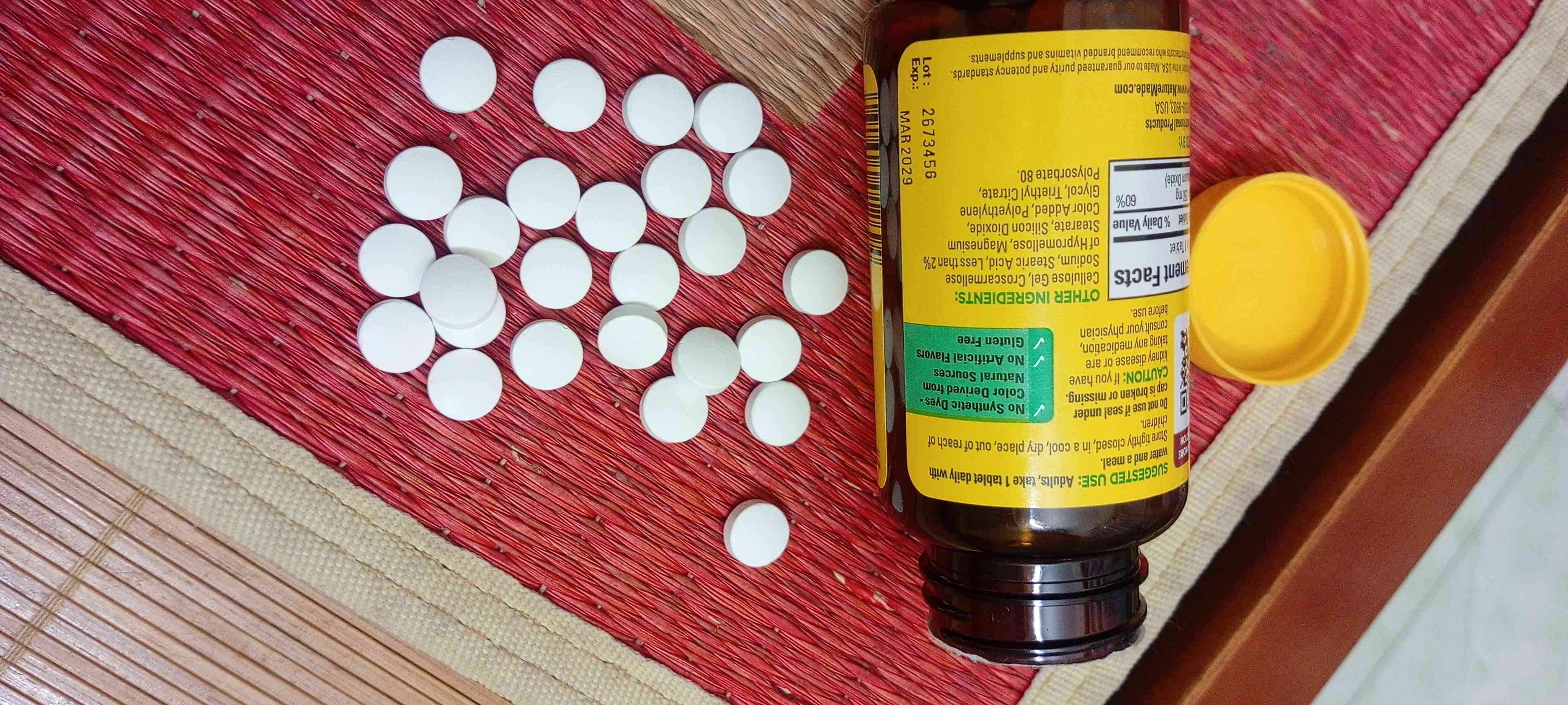Viên Uống Bổ Sung Magie Nature Made 250 Mg Hộp 100 Viên - Hỗ Trợ Sức Khỏe, Cải Thiện Chức Năng Thần Kinh Từ Mỹ