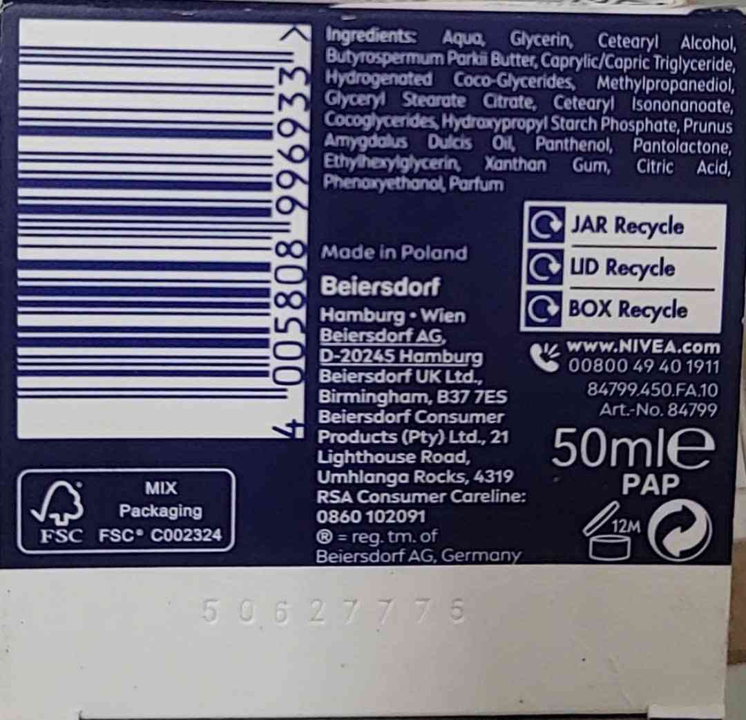 Kem dưỡng đêm NIVEA Nourishing Night Cream