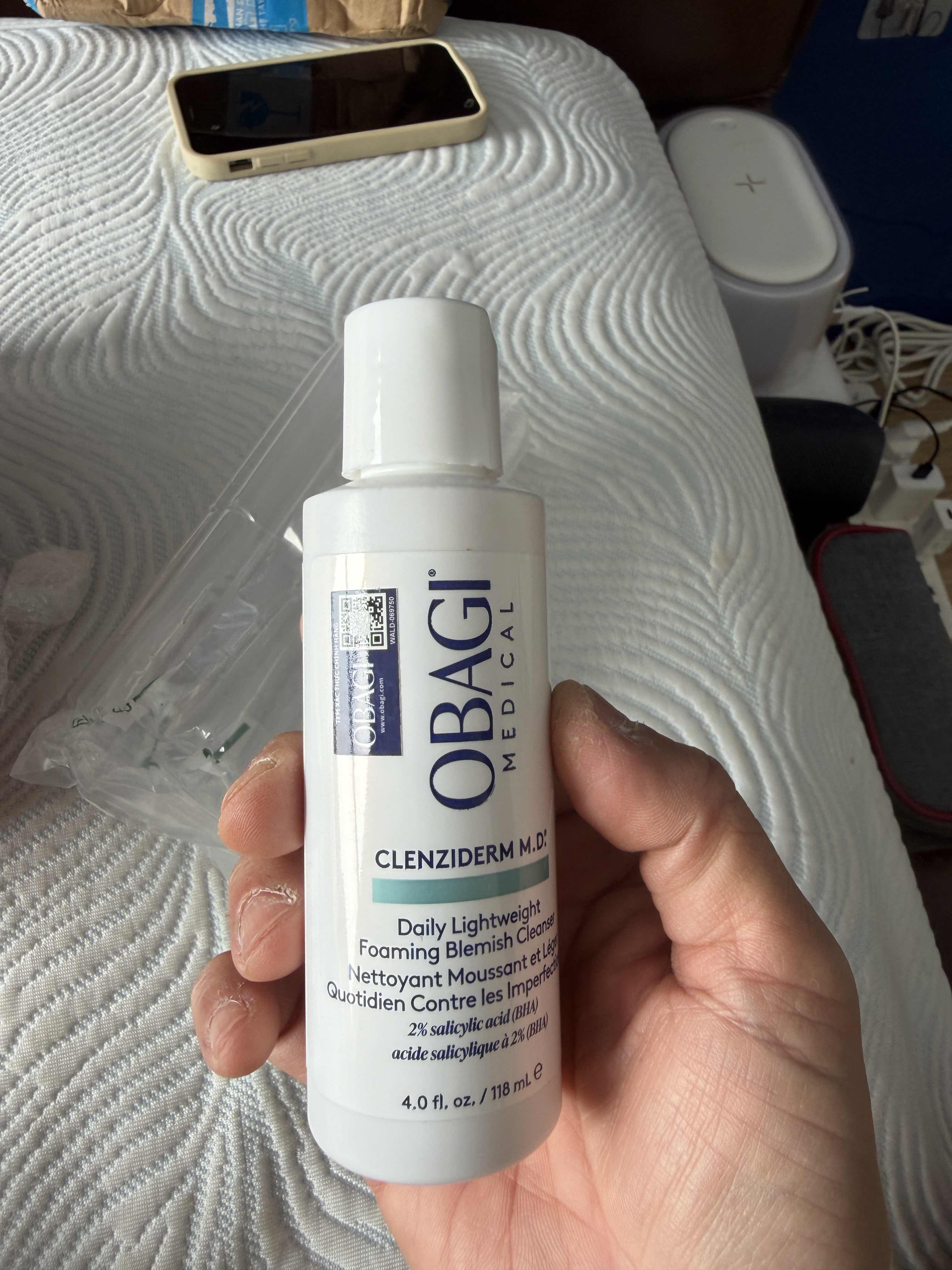 Sữa Rửa Mặt Obagi Clenziderm M.D. Foaming - Dành Cho Da Dầu Mụn, Tẩy Tế Bào Chết Với 2% Salicylic Acid (BHA)