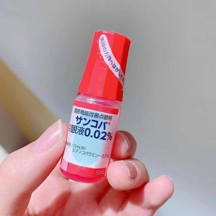 Thuốc Nhỏ Mắt Sancoba 0.02% Nhật Bản 5ml – Hỗ Trợ Cải Thiện Điều Tiết Mắt