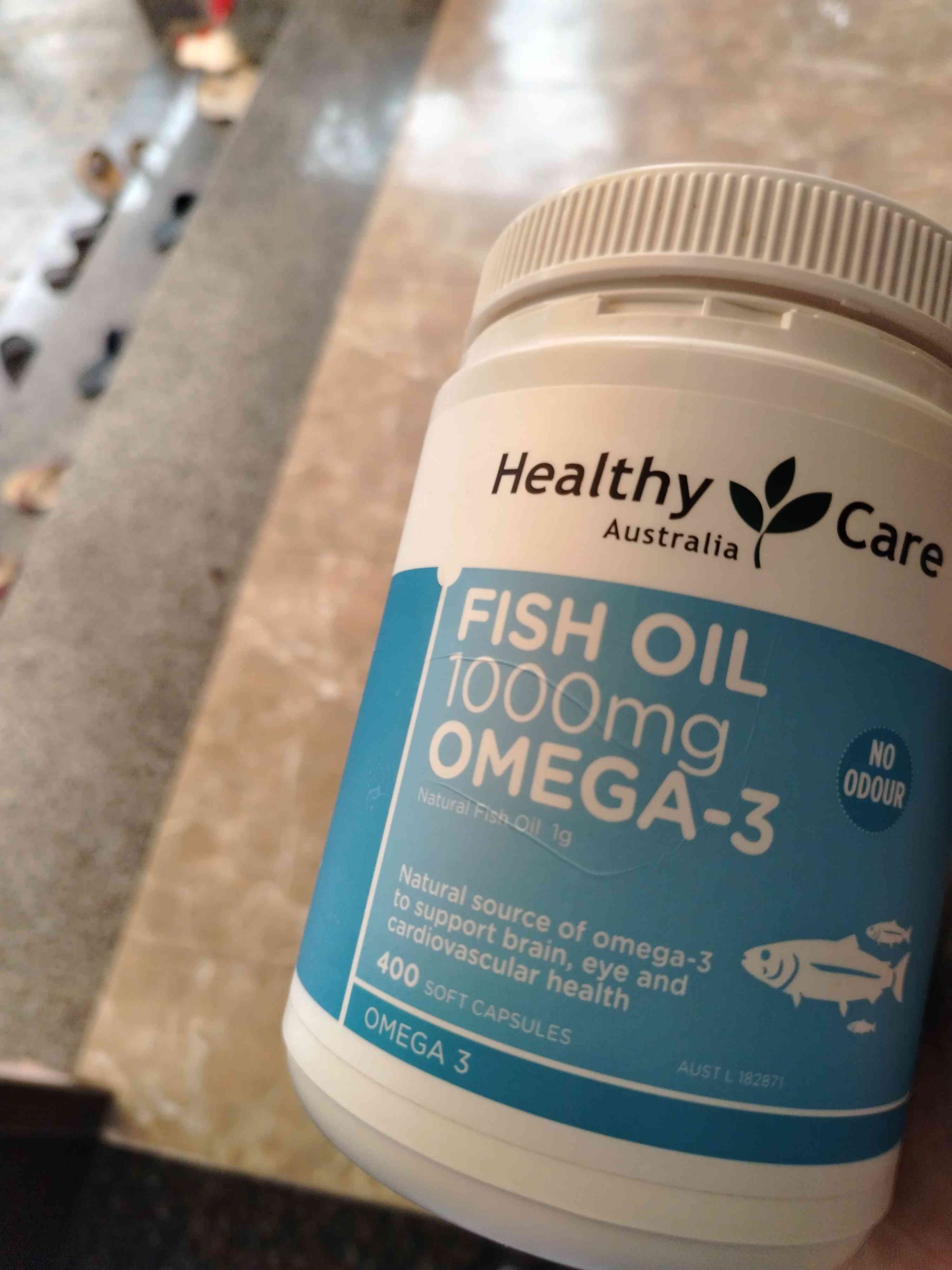 (Hàng nhập khẩu) Dầu cá Omega 3 Healthy Care Fish Oil 1000mg của Úc