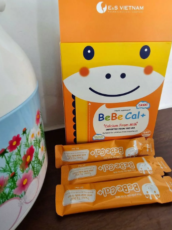 Canxi Sữa Hữu Cơ Bebe Cal+ 10ml - Bổ Sung Canxi Cho Bé, Phát Triển Xương Răng Chắc Khỏe, Tăng Chiều Cao, Hỗ Trợ Sức Khỏe Trẻ Em
