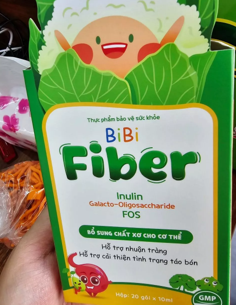 Tinh Chất Bibi Fiber E&S Bổ Sung Chất Xơ Tự Nhiên Hỗ Trợ Nhuận Tràng - Hộp 20 Gói 10ml, Giải Quyết Tình Trạng Táo Bón
