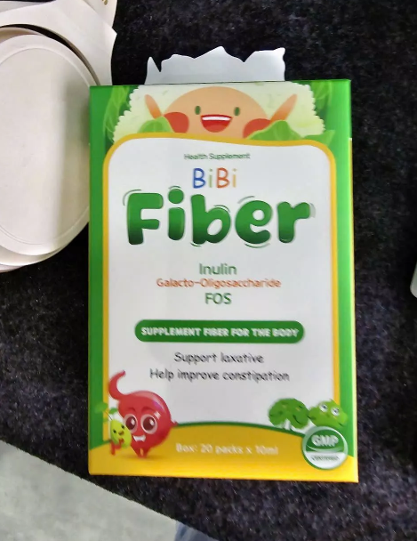 Tinh Chất Bibi Fiber E&S Bổ Sung Chất Xơ Tự Nhiên Hỗ Trợ Nhuận Tràng - Hộp 20 Gói 10ml, Giải Quyết Tình Trạng Táo Bón