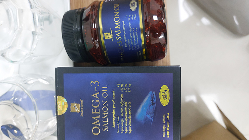 Viên Dầu Cá Hồi Úc Omega-3 - 180 Viên EPA 180mg & DHA 120mg Giúp Tăng Cường Trí Nhớ, Tim Mạch và Thị Lực