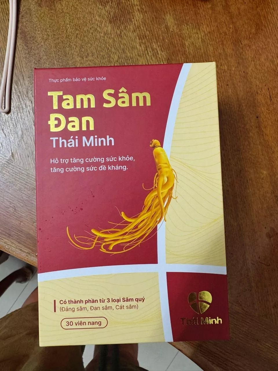 Tam Sâm Đan Thái Minh - Hỗ Trợ Tăng Cường Sức Khỏe & Sức Đề Kháng, Thực Phẩm Chức Năng, Hộp 30 Viên, Xuất Xứ Việt Nam