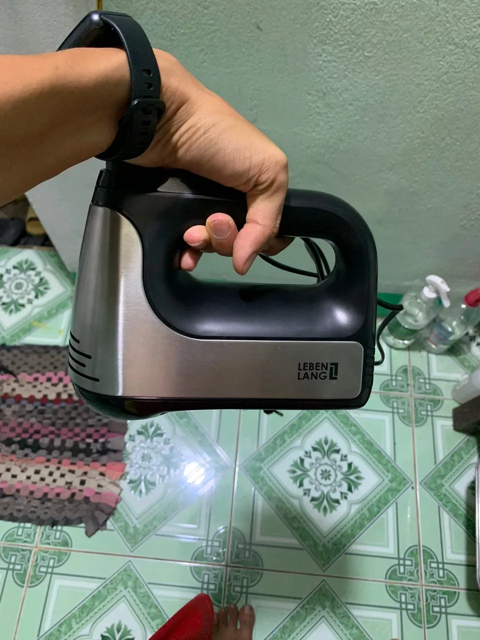 Máy Đánh Trứng Cầm Tay Lebenlang LBL8908 400W - Hỗ Trợ 5 Tốc Độ, Dễ Sử Dụng Cho Người Làm Bánh Tại Nhà