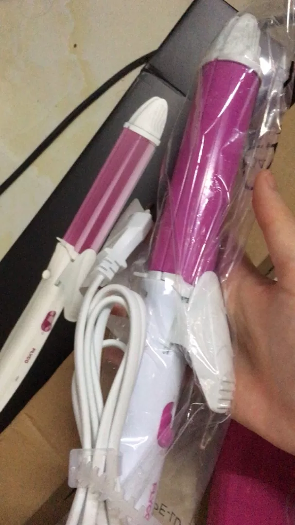 Máy Uốn Duỗi Tóc 2in1 Flyco FH6855VN - Thiết Kế Gốm Cao Cấp, Nhiệt Độ Ổn Định, Dễ Dàng Sử Dụng Tại Nhà, Phù Hợp Mọi Loại Tóc