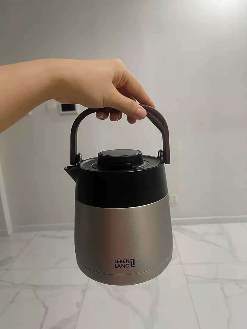 Bình Pha Trà Giữ Nhiệt Inox 304 Lõi Lọc Thông Minh Lebenlang LBL3031 - Giữ Nhiệt 6-8 Giờ, Màn Hình LED Hiển Thị Nhiệt Độ