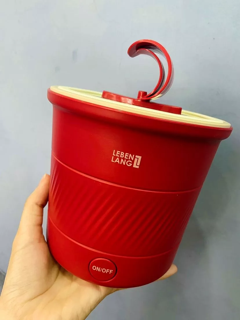 Nồi Lẩu Điện Mini Đa Năng Lebenlang LBL0505 - Dung Tích 1.1L, Công Suất 600W - Tiện Lợi Cho Sinh Viên và Gia Đình Nhỏ