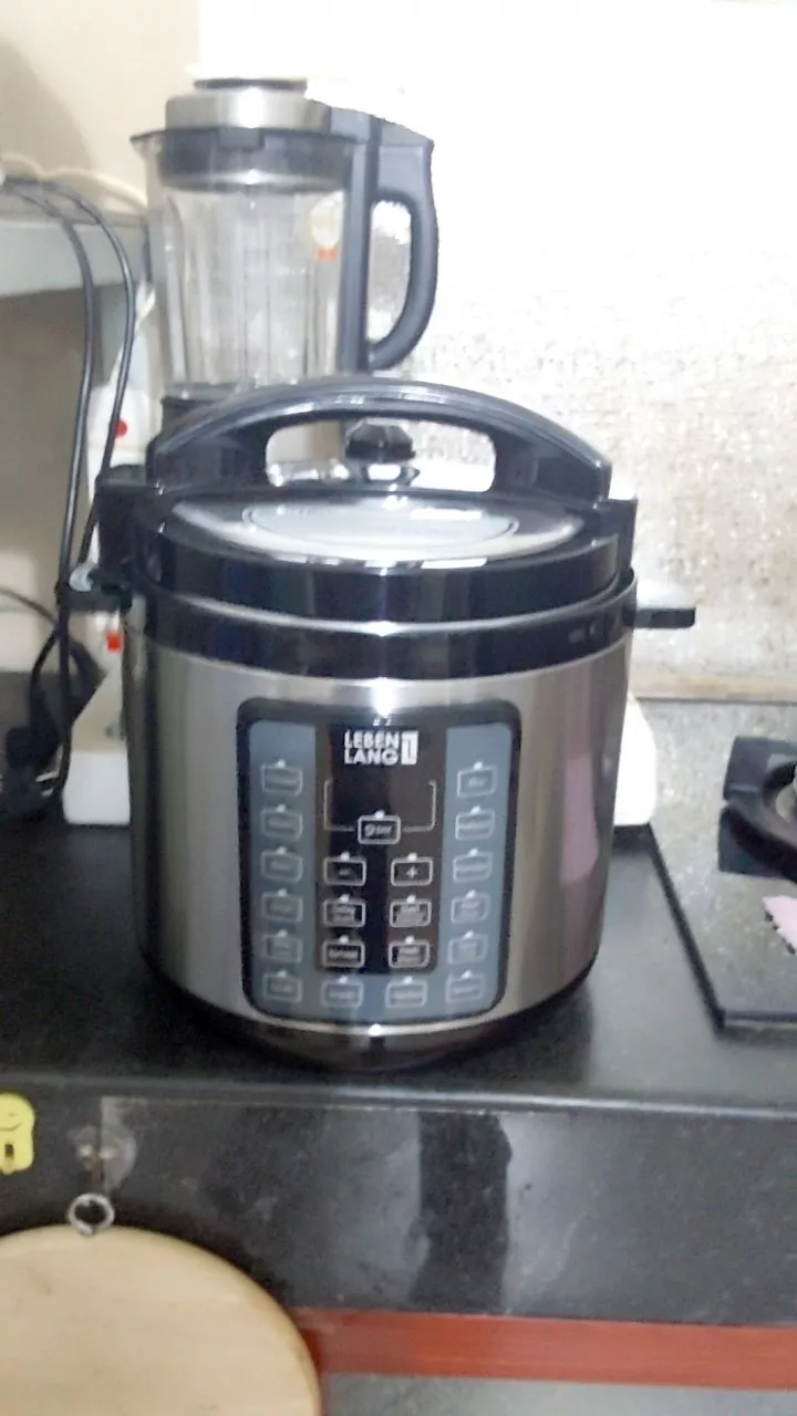 Nồi Áp Suất Điện Tử Đa Năng Lebenlang LBEE0908 - 1000W, Dung Tích 6L, Chế Độ Nấu Tự Động Tiết Kiệm Thời Gian, Công Nghệ Đức