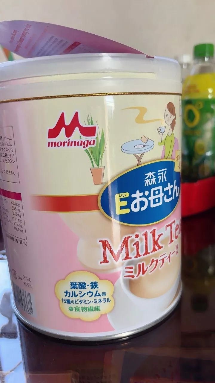 Sữa Bầu Morinaga E-Okasan Vị Trà Sữa 800g - Dinh Dưỡng Cao Cấp Cho Mẹ Bầu, Hỗ Trợ Phát Triển Thai Nhi