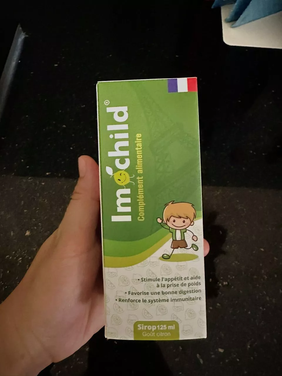 Siro Bổ Sung Vitamin Tổng Hợp Cho Bé Imochild Complément 125ml - Hỗ Trợ Ăn Ngon, Tăng Cường Đề Kháng, Cải Thiện Biếng Ăn