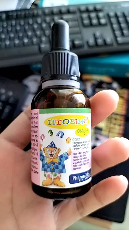 Siro Fitobimbi Omega Junior - Hỗ Trợ Phát Triển Não Bộ và Thị Lực Cho Bé - Omega-3, Omega-6 Từ Thực Vật, Dạng Nhỏ Giọt 30ml