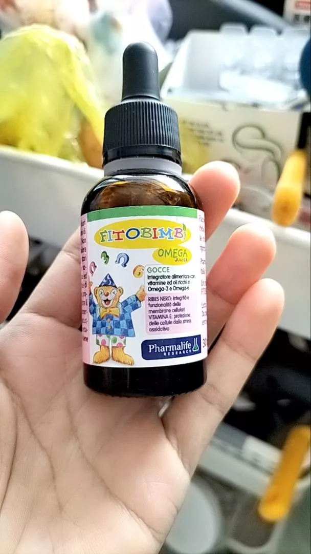 Siro Fitobimbi Omega Junior - Hỗ Trợ Phát Triển Não Bộ và Thị Lực Cho Bé - Omega-3, Omega-6 Từ Thực Vật, Dạng Nhỏ Giọt 30ml