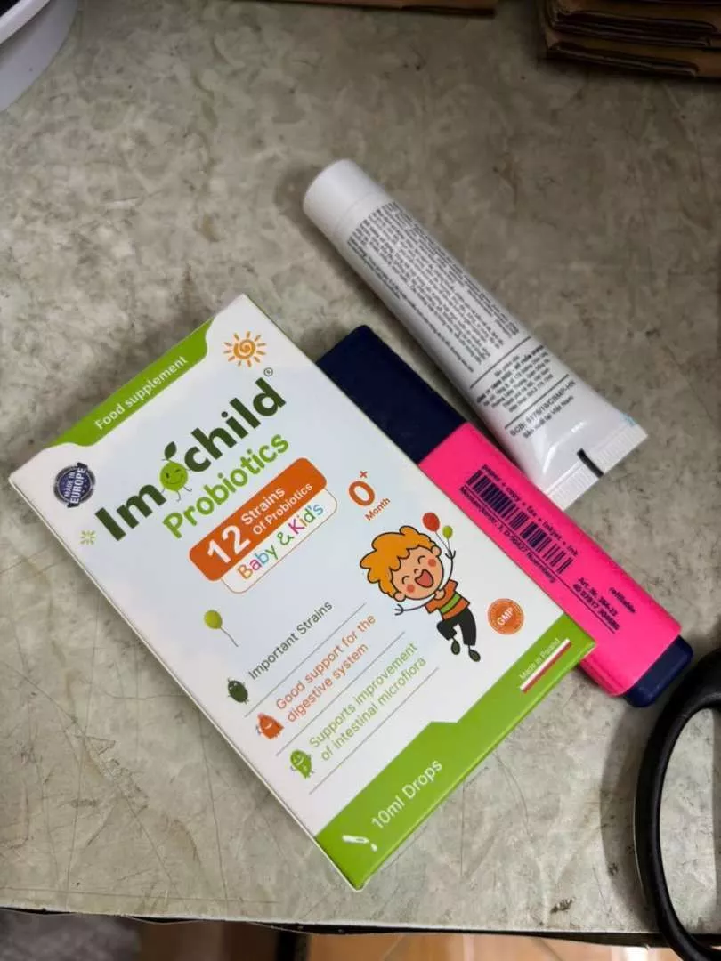 Men vi sinh 12 chủng Imochild Probiotic cho bé - Hỗ trợ tiêu hóa và cân bằng hệ vi sinh đường ruột, dễ dàng sử dụng dạng nhỏ giọt 10ml