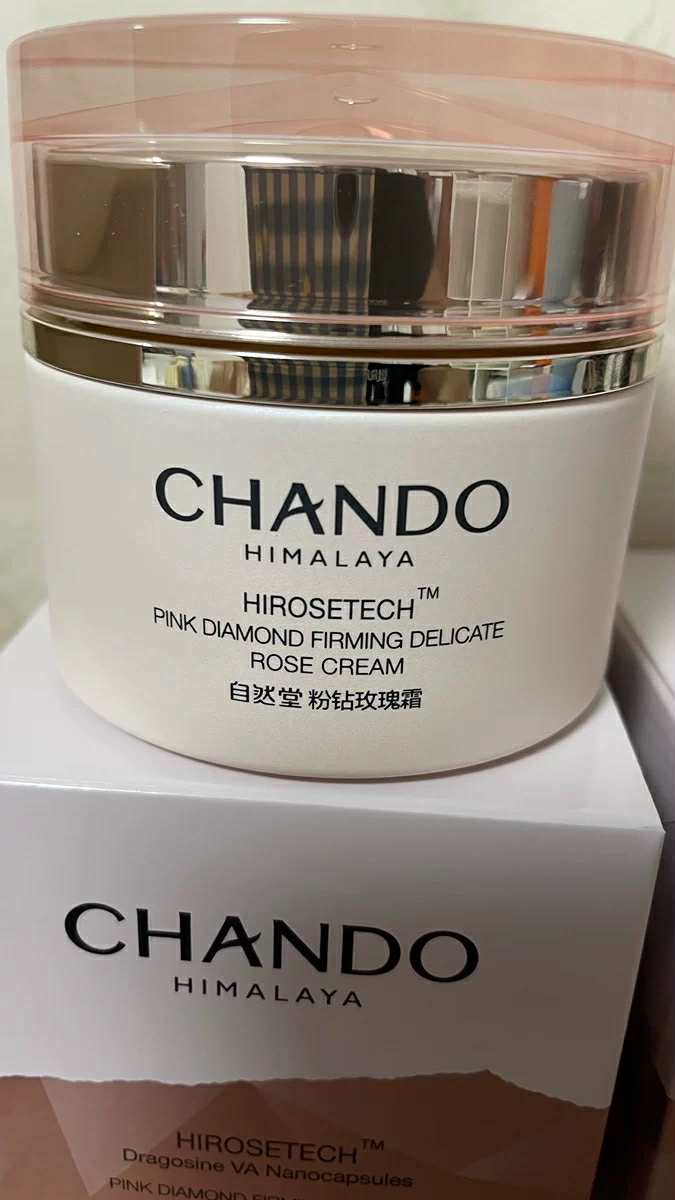 Kem Dưỡng Chando Himalaya Pink Diamond Nâng Cơ & Cấp Ẩm - Kem Dưỡng Da Anti-Aging cho Da Khô, Chảy Xệ, 55g