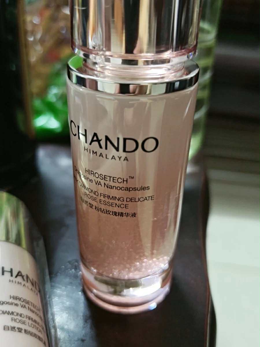 Tinh chất Chando Himalaya Pink Diamond - Nâng cơ, làm săn chắc da, cấp ẩm và cải thiện độ rạng rỡ cho da yếu, mệt mỏi - 45ml