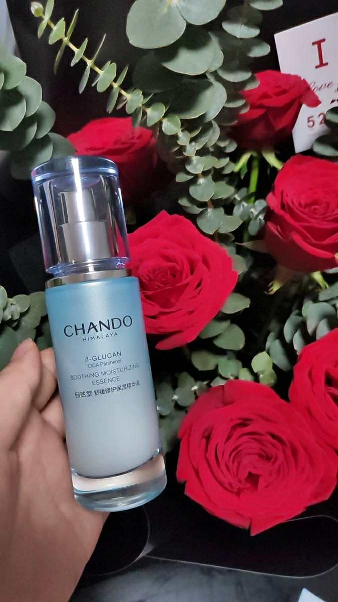 Tinh Chất Dưỡng Ẩm Phục Hồi Da Chando Himalaya - Soothing Moisturizing Essence 45ml Cho Da Nhạy Cảm, Thiếu Nước, Mềm Mại, Tươi Tắn