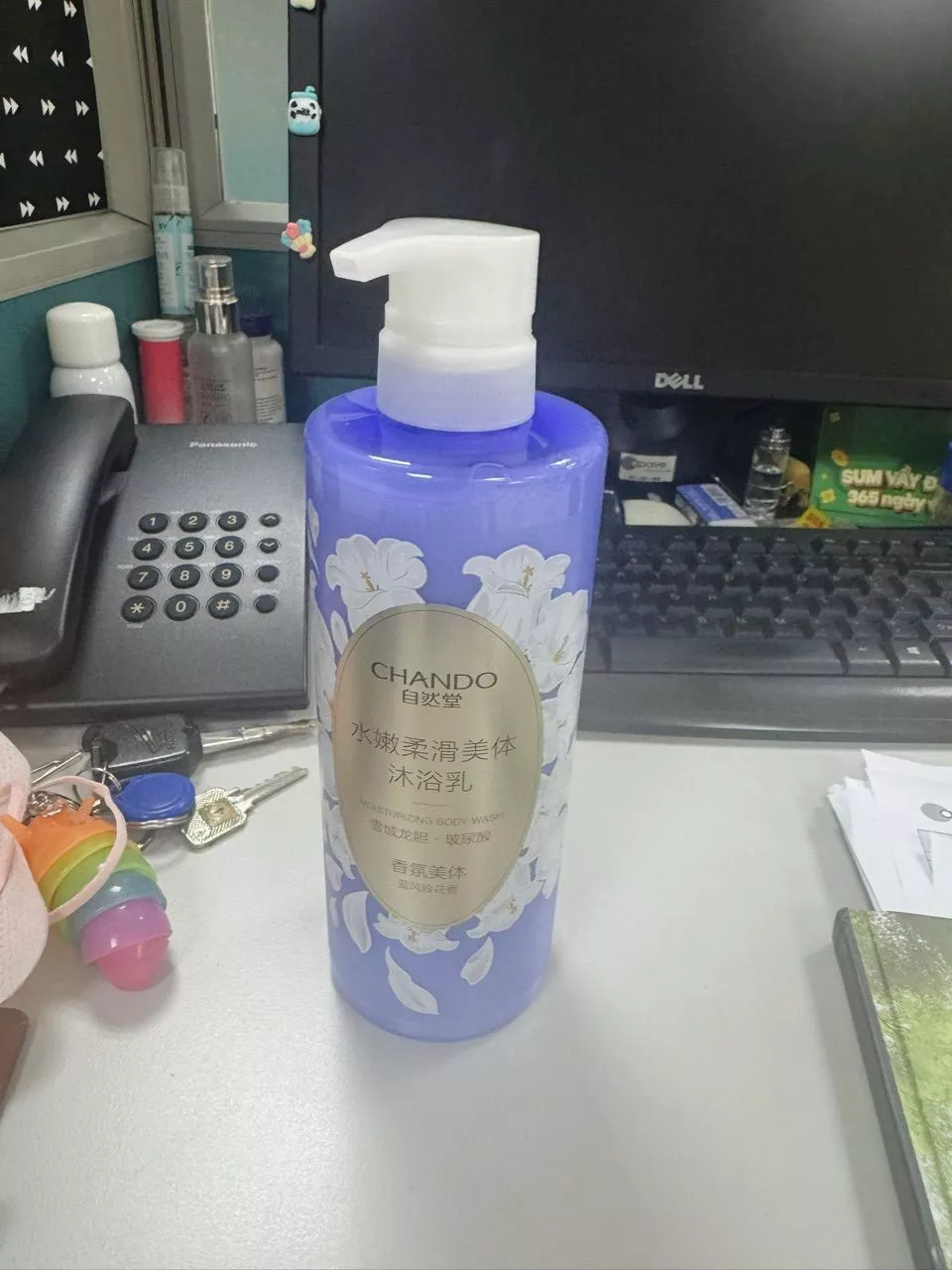 Sữa Tắm Dưỡng Ẩm Chando Himalaya 600ml - Nuôi Dưỡng Da Mềm Mượt, Làm Sạch Dịu Nhẹ, Thích Hợp Da Nhạy Cảm