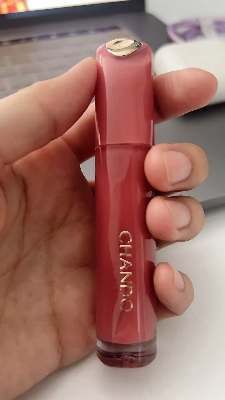Son Kem Chando Himalaya Velvet Matte Liquid Lip Cream P01 Peach - Tông Hồng Đào Nhẹ Nhàng, Chất Son Mịn Lì, Trang Điểm Tự Nhiên