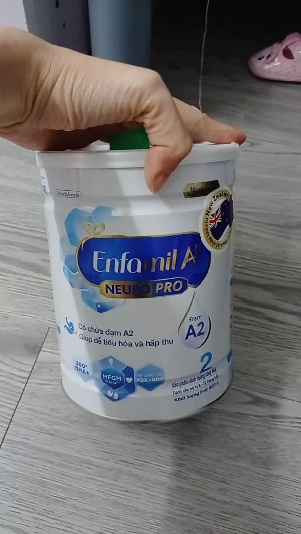 Sữa Enfamil A2 Neuropro 2 (800g) Dành Cho Trẻ 6-12 Tháng - Công Thức Đạm A2 Dễ Tiêu Hóa Và Hấp Thụ, Hỗ Trợ Phát Triển Trí Não