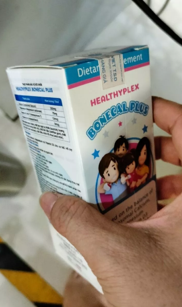 Siro Bổ Sung Canxi HealthyPlex BoneCal Plus 100ml - Hỗ Trợ Xương Răng Chắc Khỏe cho Trẻ Em và Người Lớn