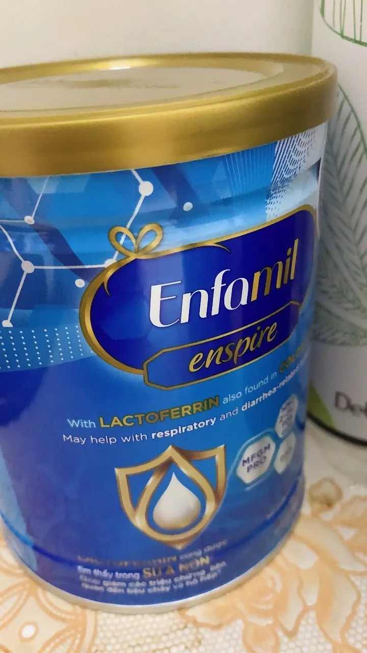 Sữa Enfamil Enspire 1 cho bé 0-12 tháng - Bổ sung Lactoferrin, DHA, HMO 2'-FL, GOS giúp tăng cường sức đề kháng và phát triển trí não