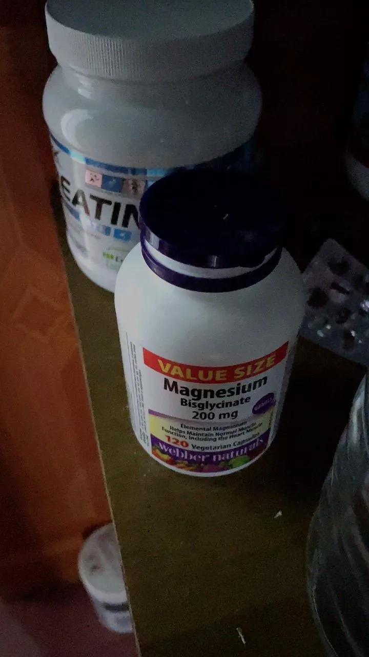 Viên uống bổ sung magie Webber Naturals Magnesium Bisglycinate 200mg - Hỗ trợ sức khỏe, hấp thu nhanh, 120 viên
