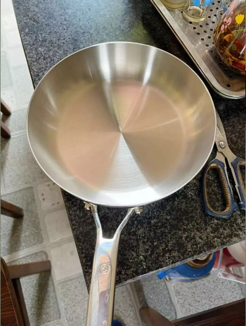 Chảo Inox chống dính SEKA SK6030 5 lớp đúc nguyên khối - Chảo đa năng cho mọi loại bếp, giữ nhiệt tốt và dễ vệ sinh