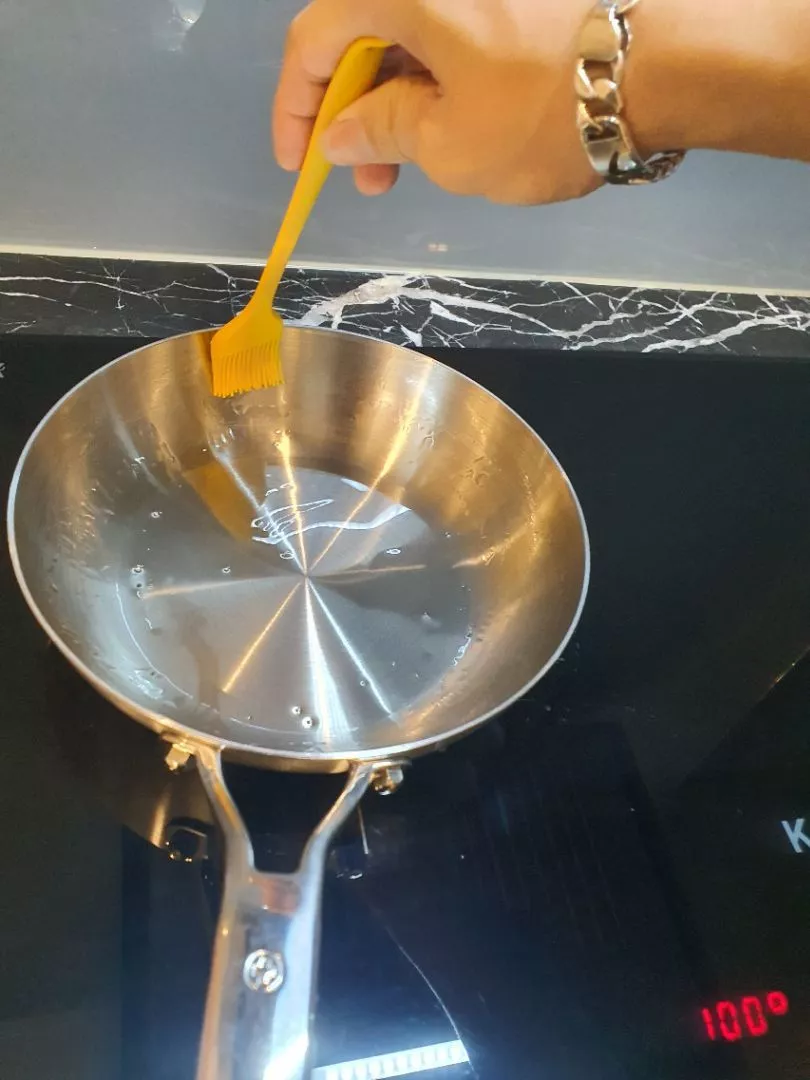 Chảo Inox chống dính SEKA SK6030 5 lớp đúc nguyên khối - Chảo đa năng cho mọi loại bếp, giữ nhiệt tốt và dễ vệ sinh
