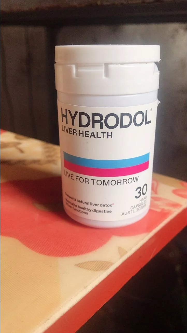 Viên uống bổ gan Hydrodol Liver Health - Hỗ trợ thải độc và cải thiện chức năng gan với kế sữa và trà xanh, 30 viên.