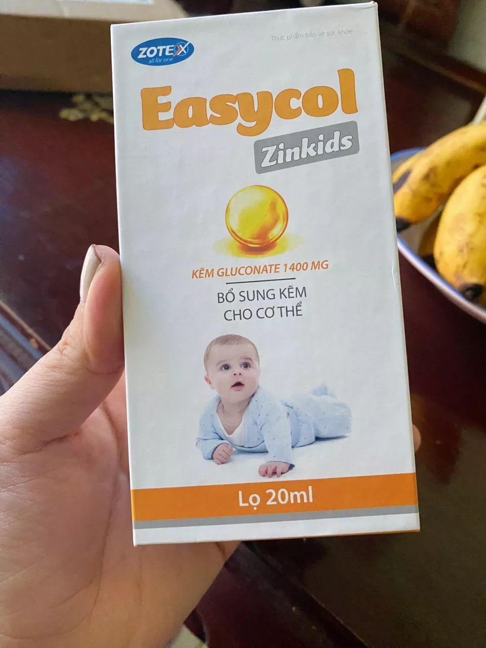 Kẽm Dạng Giọt Easycol Zinkids Hương Dưa Lưới - Hỗ Trợ Bổ Sung Dinh Dưỡng, Kích Thích Tiêu Hóa Cho Trẻ Em, Dễ Uống