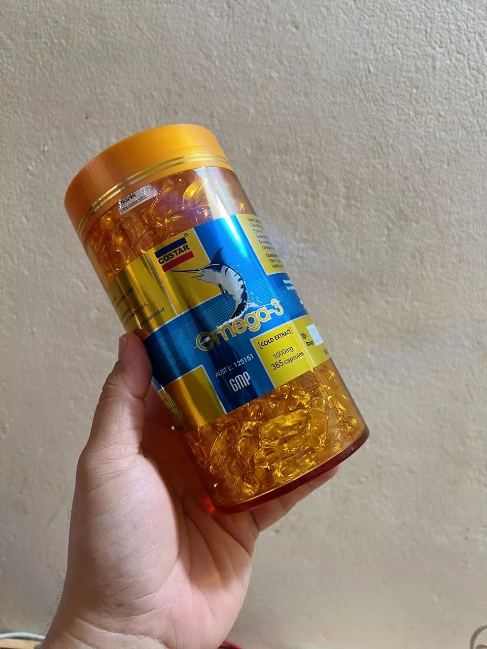 (Hàng nhập khẩu) Dầu cá Omega 3 Costar Úc 1000mg của Úc