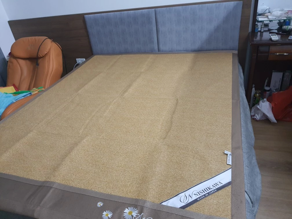 Chiếu Điều Hòa Sợi Nho Nishikawa - Thoáng Khí, Chất Liệu Tự Nhiên, Đẹp Sang Trọng, Nhiều Kích Thước Chọn Lựa