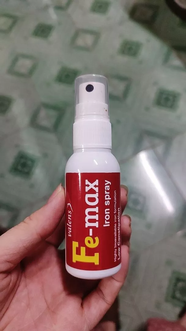Xịt FE-MAX Oral Spray Hỗ Trợ Bổ Sung Sắt Hữu Cơ - Dạng Xịt Tiện Lợi, Hấp Thụ Nhanh Cho Người Lớn & Trẻ Em Trên 1 Tuổi