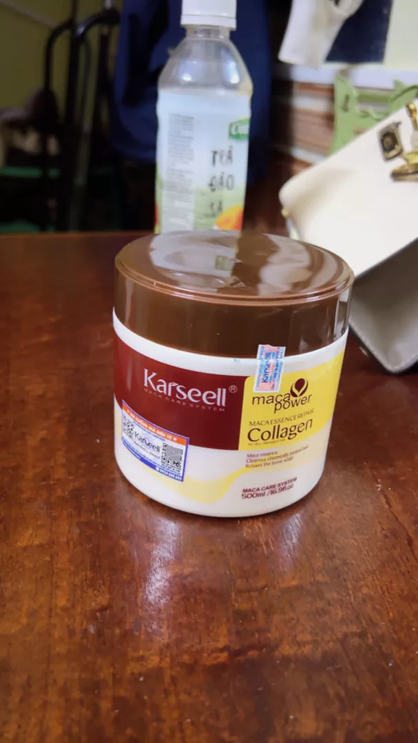 Dầu Hấp Tóc Collagen Karseell Maca 500ml - Phục Hồi Tóc Hư Tổn, Dưỡng Tóc Mềm Mượt, Chăm Sóc Tóc Chuyên Nghiệp Tại Nhà