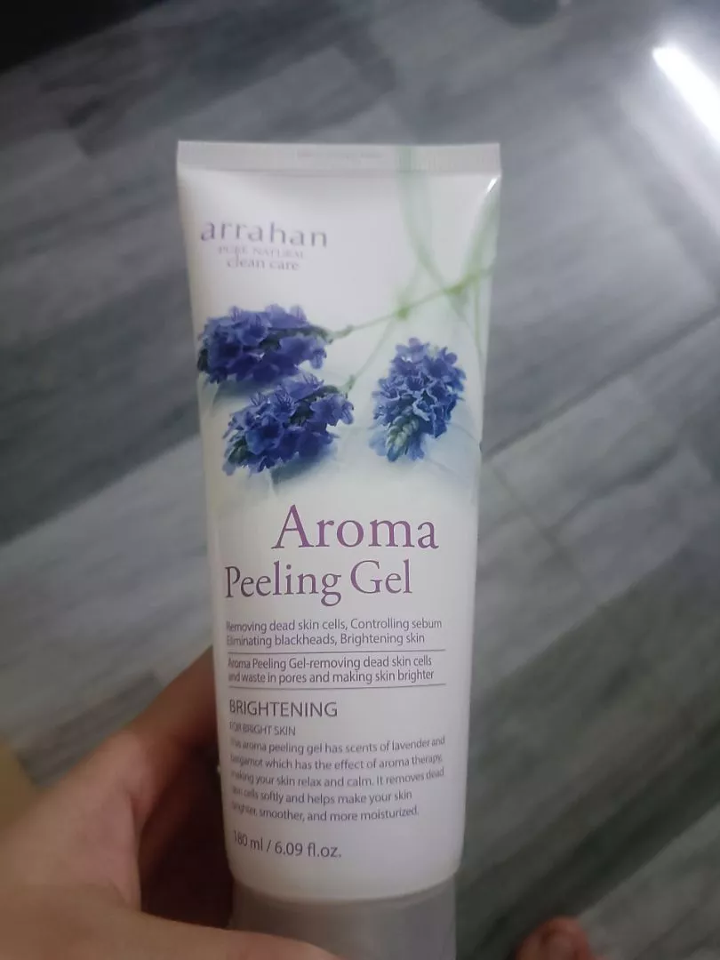 Tẩy da chết Arrahan Whitening Peeling Gel Hàn Quốc 180ml - Gel Tẩy Tế Bào Chết Dạng Gel Chiết Xuất Từ Trái Cây, Làn Da Sáng Mịn