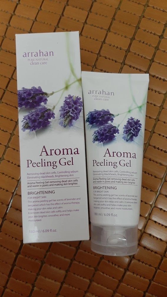 Tẩy da chết Arrahan Whitening Peeling Gel Hàn Quốc 180ml - Gel Tẩy Tế Bào Chết Dạng Gel Chiết Xuất Từ Trái Cây, Làn Da Sáng Mịn