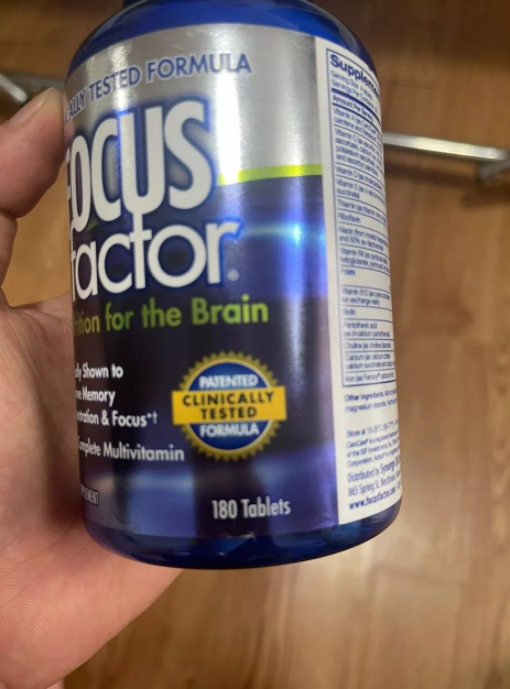 Viên uống bổ não Focus Factor Nutrition for the Brain của Mỹ - Công thức hỗ trợ tăng cường trí nhớ và sự tập trung an toàn, 150 viên