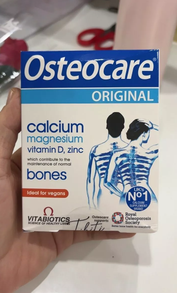 Viên uống Canxi Osteocare Original 90 viên chính hãng Vitabiotics - Bổ sung Canxi, Vitamin D3, Magie, Kẽm cho xương chắc khỏe, hỗ trợ mọi lứa tuổi