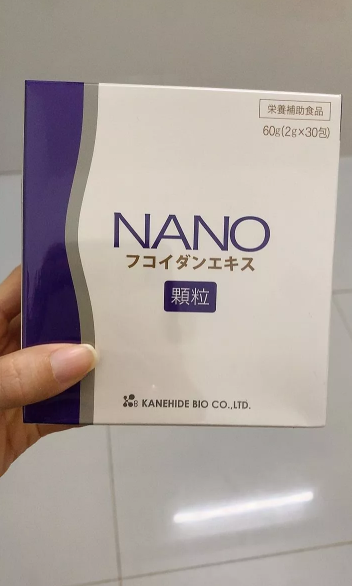Nano Fucoidan Extract Granule Nhật Bản - Hỗ trợ tăng cường sức khỏe từ tảo nâu Mozuku - Hộp 60 gói dễ uống, hấp thụ nhanh