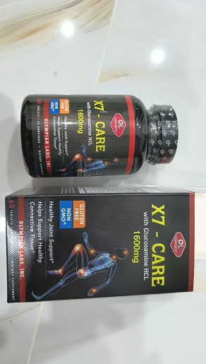 Viên uống X7 Care với Glucosamine HCL 1600mg - Hỗ trợ sức khỏe xương khớp từ Olympian Labs, Mỹ, tăng cường vận động linh hoạt