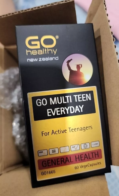 Viên Uống Hỗ Trợ Sức Khỏe Tuổi Teen Go Multi Teen Everyday - Bổ Sung 32 Vitamin và Khoáng Chất Tăng Chiều Cao và Đề Kháng Cho Trẻ từ 10 Tuổi
