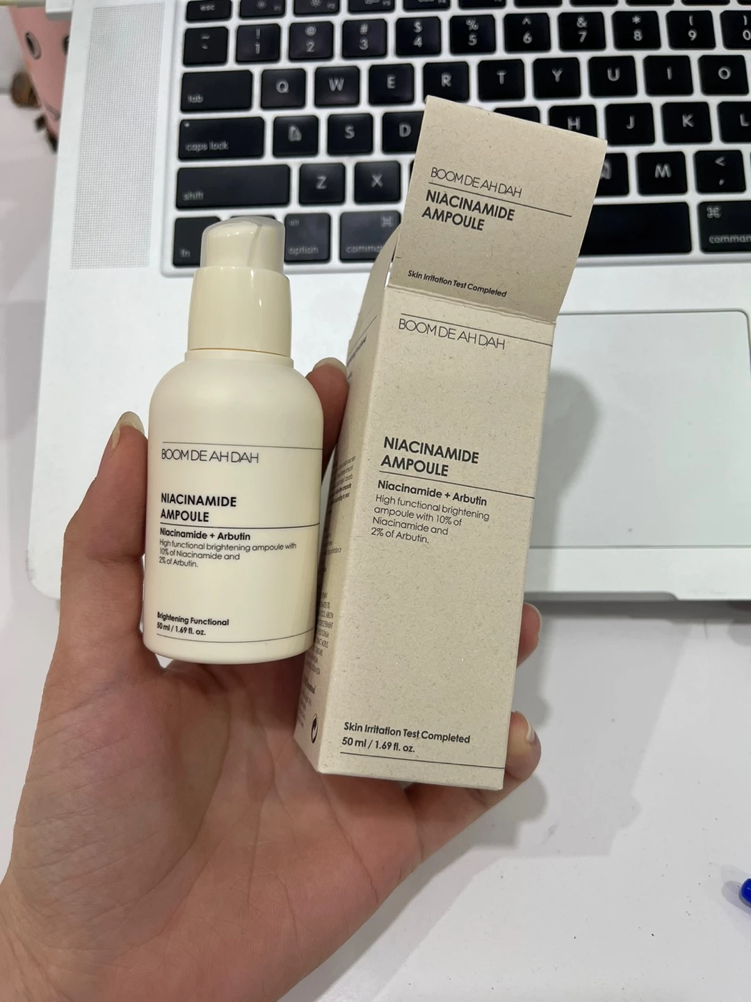 Serum Boom De Ah Dah Niacinamide+ Arbutin 50ml - Dưỡng trắng da, giảm mụn, cấp ẩm, phù hợp mọi loại da, chính hãng Hàn Quốc